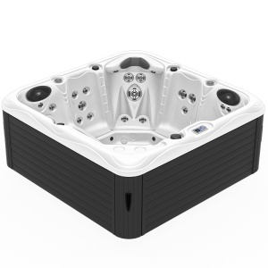 Jacuzzi de gradina alb PRO 752 pentru 3 persoane 200 x 200 x 84 cm - Img 12