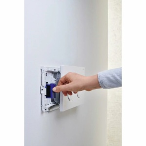 Kit Geberit DuoFresh cu acționare automată, finisaj crom lucios, pentru rezervoare încastrate Sigma 12 cm - Img 4