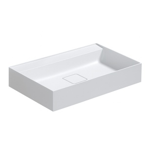 Lavoar baie alb din conglomerat Veldman Capri 60 x 38 cm