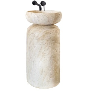 Lavoar freestanding imitatie piatra REA Cheri - Img 2