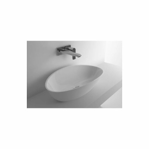 Lavoar pe blat din compozit Rune Cloud 60x36 cm