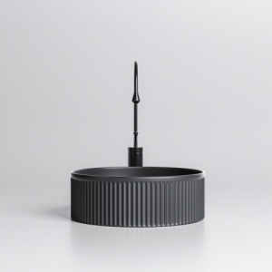 Lavoar pe Blat LAVA-MTB-RF-370 Negru mat, Canelat - Img 7