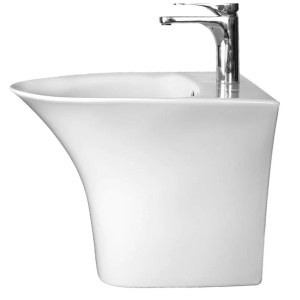 Lavoar suspendat alb Fluminia Cassio 48 cm - Img 3