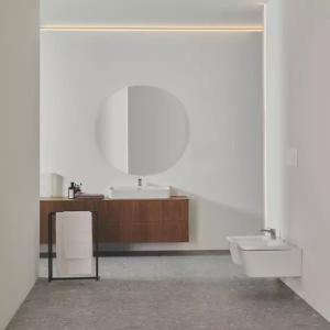 Lavoar suspendat Ideal Standard Atelier Conca 40 cm alb lucios - Img 9
