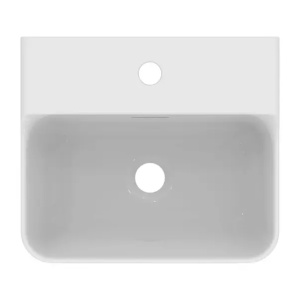 Lavoar suspendat Ideal Standard Atelier Conca alb lucios cu orificiu baterie si preaplin 40 cm - Img 3
