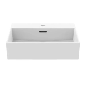 Lavoar suspendat Ideal Standard Atelier Extra alb mat cu orificiu baterie si preaplin 50 cm - Img 4