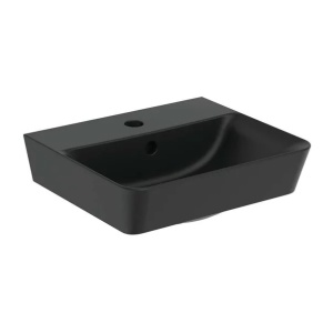 Lavoar suspendat Ideal Standard Connect Air Cube 40x35 cm negru mat - Img 1