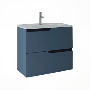 Mobilier suspendat pentru lavoar Fluminia Bari 60 cm bleumarin mat
