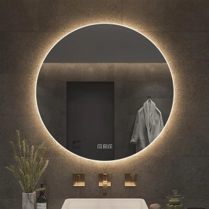 Oglinda cu Led Round Bluetooth , Forma Rotunda ,60 cm - Img 3