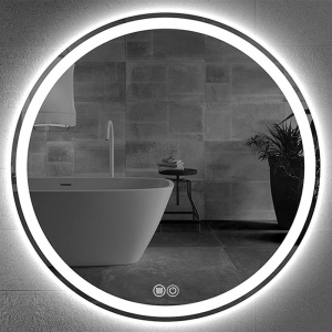 Oglinda de baie cu LED in 3 culori si dezaburire Izyda 80 cm - Img 15
