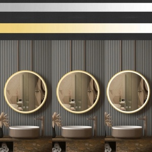 Oglinda led 70CM MMJ Brush Gold - Img 6
