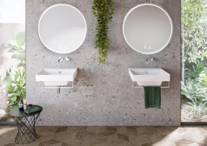 Oglindă LED 90cm MMJ Brush Silver - Img 9