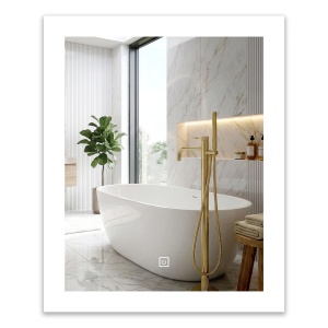 Oglindă LED dreptunghiulara, 60x80cm Rea SAB-3426