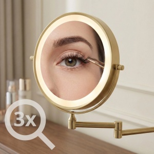 Oglindă LED Glow Brush Gold - Img 5