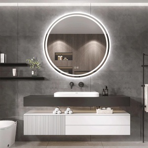 Oglindă rotunda cu LED, BAS, 100 cm - Img 6