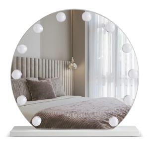 Oglindă rotunda LED Hollywood White 50 cm - Img 7