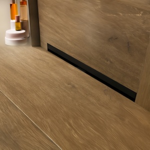Rigola de duș liniară cu sifon fix si montaj pe perete Wall DL09 50 cm – Negru - Img 17
