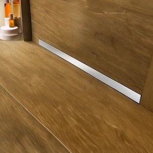 Rigola de duș liniară cu sifon fix si montaj pe perete Wall DL09 70 cm – Inox - Img 15