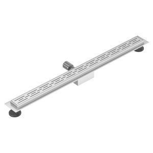 Rigola de duș liniară cu sifon fix și randament ridicat Classic DL01 100 cm – Inox - Img 5