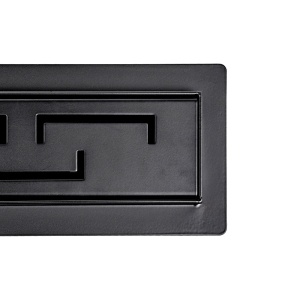 Rigola de duș liniară cu sifon fix și randament ridicat Delta DL01 80 cm – negru - Img 10