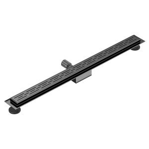 Rigola de duș liniară cu sifon și randament ridicat Clasic DL03 70 cm – negru - Img 4