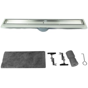 Rigola pentru dus din inox cu sifon rotativ si randament ridicat DL02 60 cm - Img 14