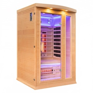Sauna cu infrarosu MO-A2 PR, 120 x 105 x 190 cm pentru 2 persoane - Img 3