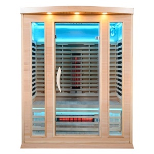 Sauna cu infrarosu MO-A3R LUX, pentru 3 persoane 150 x x105 x 190 cm - Img 4