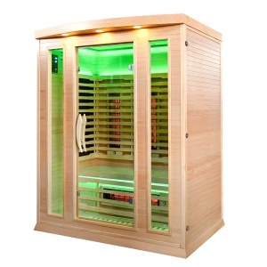Sauna cu infrarosu MO-A3R LUX, pentru 3 persoane 150 x x105 x 190 cm - Img 14