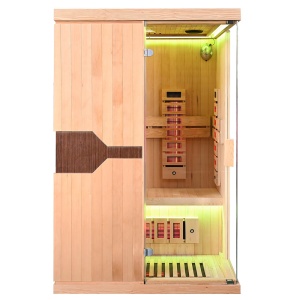 Sauna cu infrarosu MO-B2 PR, pentru 2 persoane 120 x 105 x 190 cm - Img 6