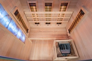 Sauna finlandeza cu infrarosu MO-SW2 COMBO si soba Harvia 3.5 kW 130 x 110 x 190 cm - Img 14