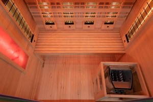 Sauna finlandeza cu infrarosu MO-SW3 COMBO si soba Harvia 4.5 kW, 150 x 120 x 190 cm - Img 6