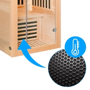 Sauna uscata cu infrarosu cu temperatura joasa ALTA1 pentru 1-2 persoane - Img 14