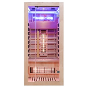 Sauna uscata cu infrarosu la temperatura joasa pentru 1-2 persoane Altai 90 x 90 cm - Img 5