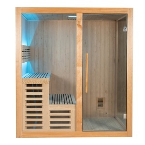 Saună uscată cu soba HARVIA 6kW 180 x 160 x 200 cm pentru 4 persoane - Img 20