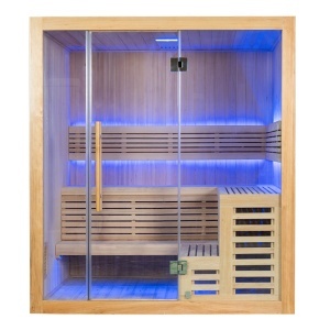 Saună uscată finlandeză cu sobă MO-SS1816H Harvia 6 kW, 180 × 160 × 200 cm