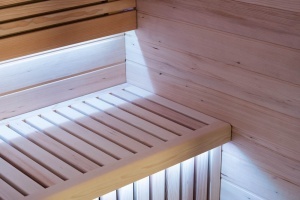Saună uscată finlandeză cu sobă MO-SS1816H Harvia 6 kW, 180 × 160 × 200 cm - Img 11