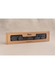 Set accesorii pentru baie Ari Black 4 piese - Img 9