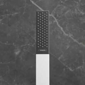 Set de dus cu porter Hansgrohe Rainfinity 130 alb mat 1 functie - Img 2