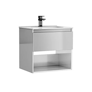 Set mobilier suspendat Gala Daily galet lucios 60 x 46 cm cu lavoar