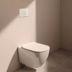 Set rezervor WC cu cadru Ideal Standard ProSys si clapeta Oleas M1 alb mat - Img 8