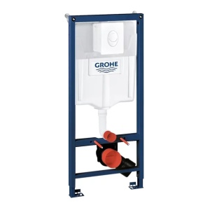 Set vas wc Ideal Standard Tesi AquaBlade cu capac soft close si rezervor Grohe cu clapeta alba Skate Air - Img 4