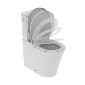 Set vas wc pe pardoseala BTW cu rezervor si capac softclose Ideal Standard Connect Air AquaBlade - Img 5