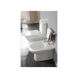 Set vas WC pe pardoseala Villeroy&Boch O.Novo rimless alb - Img 5