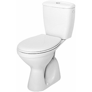 Set vas WC stativ Kolo, Idol, alb - Img 1