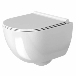 Set vas wc suspendat Rea Carter rimless capac slim softclose - Img 1