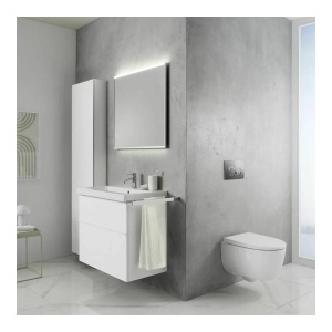 Set vas WC suspendat rimfree si capac soft-close Geberit iCon alb - Img 3