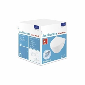 Set vas wc suspendat Villeroy & Boch Architectura Compact DirectFlush cu capac soft close - Img 5