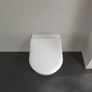 Set vas wc suspendat Villeroy & Boch Subway 2.0 DirectFlush cu capac softclose alb - Img 5