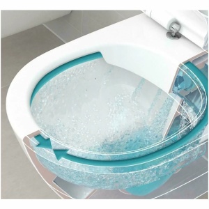 Set vas wc Villeroy&Boch Omnia Architectura DirectFlush cu capac soft close, montaj suspendat - Img 4